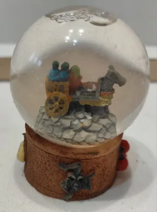 Palla di vetro souvenir Sicilia