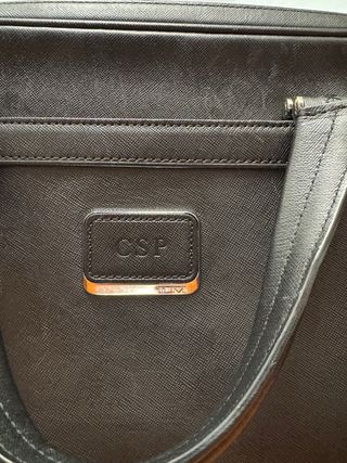 Maletín Tumi Negro Piel