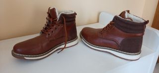 Botas marrones hombre n° 39, 12€