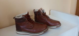 Botas marrones hombre n° 39, 12€