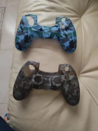 Funda Silicona Mando PS4 Camuflaje