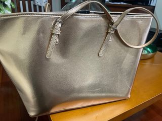 Bolso Adolfo Dominguez Línea U Dorado