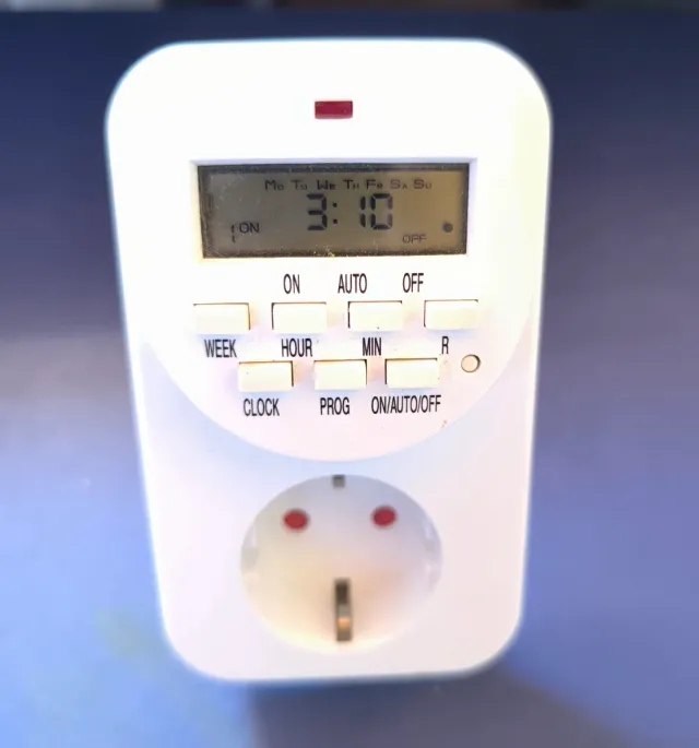 Programador Enchufe Semanal 3500W