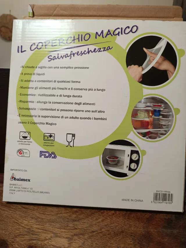 Set Coperchi vintage