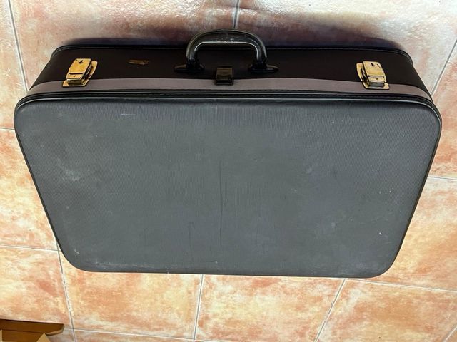 Maleta Gladiator Años 60 Beige/Gris