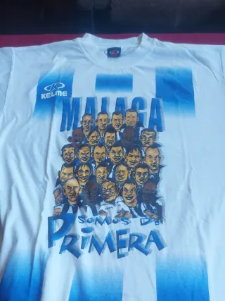 Camiseta Kelme Málaga Somos de Primera