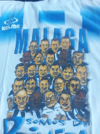 Camiseta Kelme Málaga Somos de Primera