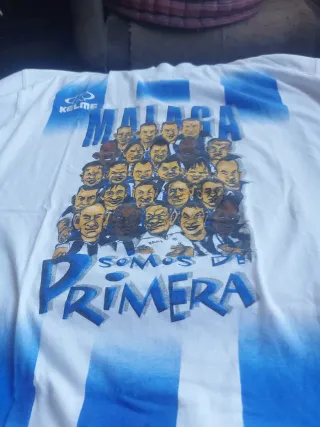 Camiseta Kelme Málaga Somos de Primera