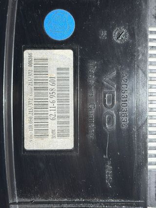 Cuadro Instrumentos BMW Serie 5 E60 2005