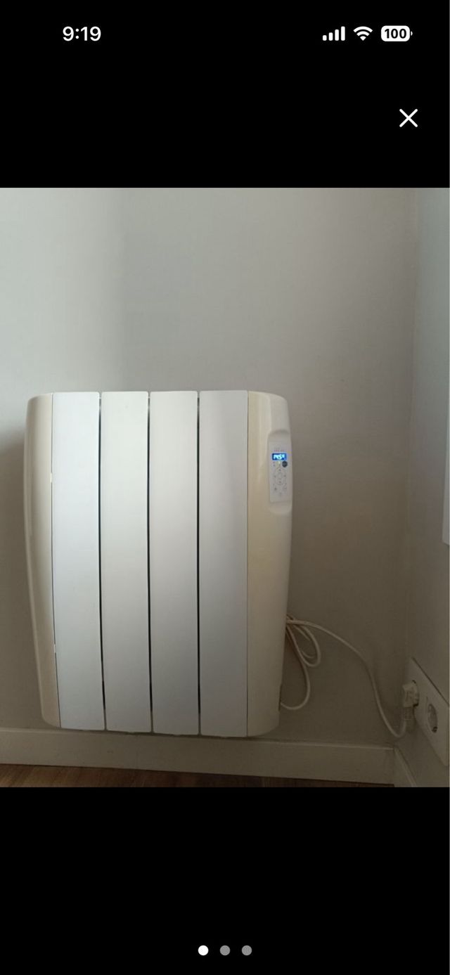 Radiador eléctrico emisor térmico equation 500 w