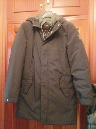 Chaqueta anorak hombre negra