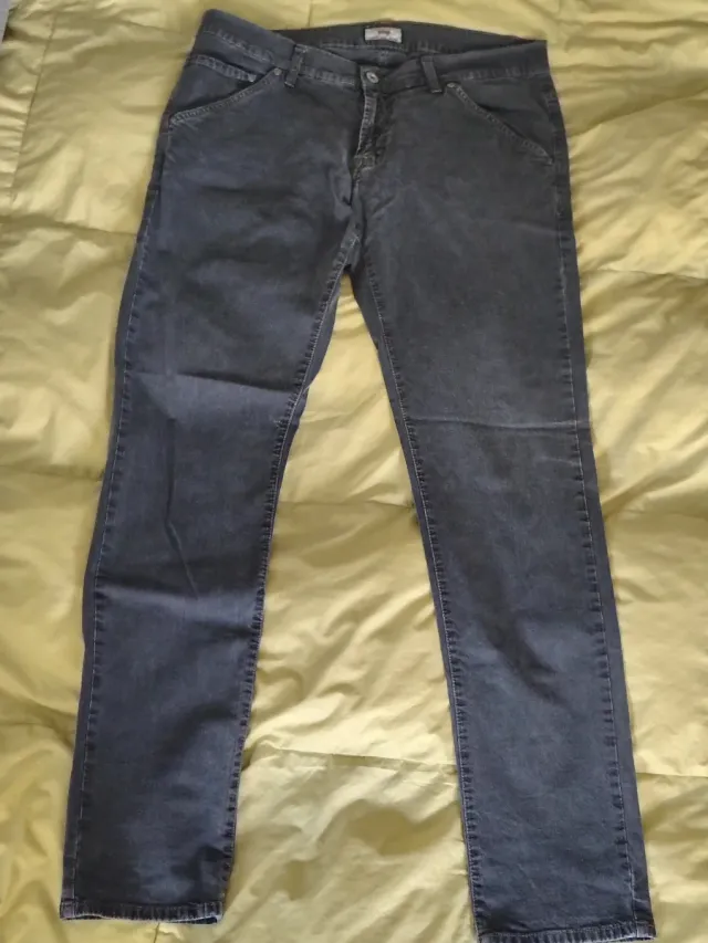 Jeans Carrera Uomo Taglia 50 Blu