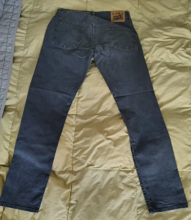 Jeans Carrera Uomo Taglia 50 Blu