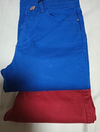 Pack de 2 vaqueros.Precio por lote. Vaquero azul.