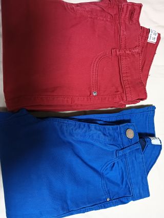 Pack de 2 vaqueros.Precio por lote. Vaquero azul.