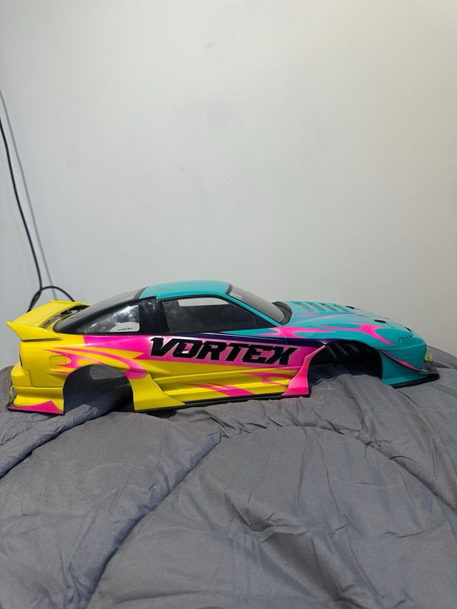 Carrocería RC Drift Nissan 180SX Reve D