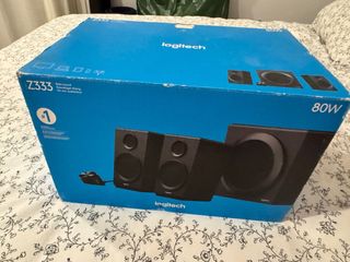 Altavoces Logitech Z333 80W Subwoofer Nuevos