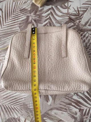 Bolso Adolfo Dominguez Beige Pequeño