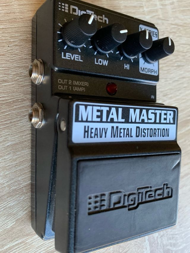 Pedal Distorsión Digitech Metal Master X-Series
