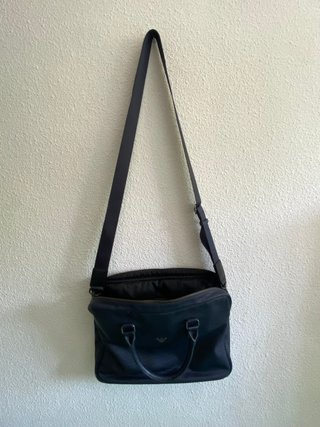 Bolso Armani Hombre Azul