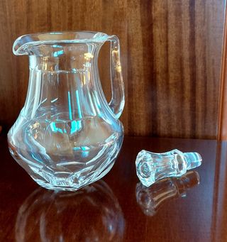 Brocca cristallo + 6 Bicchieri