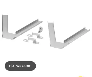 Estantería esquina Billy marrón oscuro IKEA