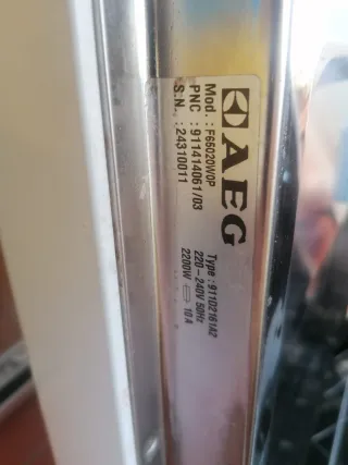 Lavavajillas AEG Blanco