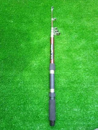 Equipo pesca Spinning, Caña, Carrete