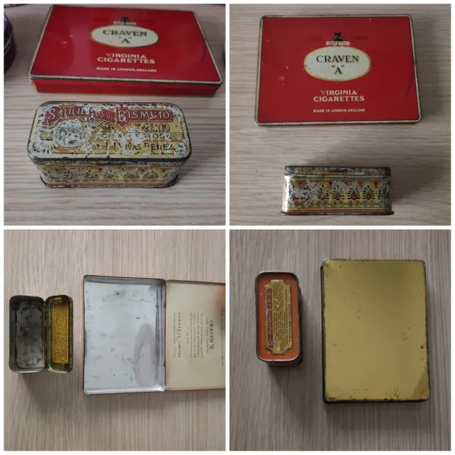 LOTE 6 LATAS ANTIGUAS