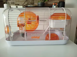 Jaula Hámster Plástico Poco Uso