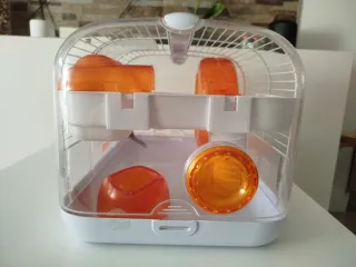 Jaula Hámster Plástico Poco Uso