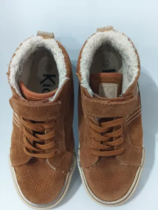 Zapatillas Kickers Marrones Talla 32
