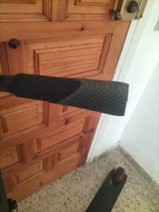 Patinete Negro y Rojo