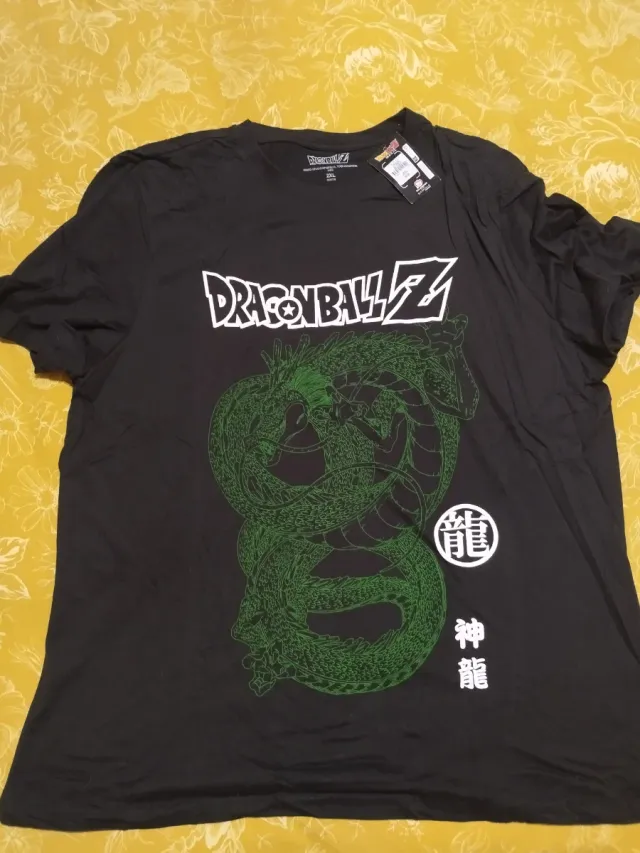 Camiseta Dragon Ball Z Dragón Verde Talla XXL
