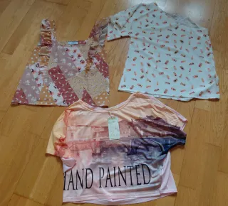 Lote 3 Camisetas Talla S