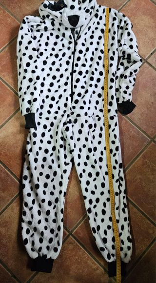 Tuta pigiamone dalmata costume carnevale