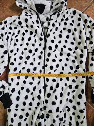 Tuta pigiamone dalmata costume carnevale