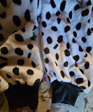 Tuta pigiamone dalmata costume carnevale