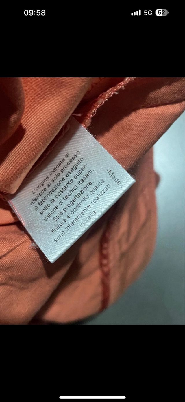 Pantaloni Luisa Spagnoli Arancioni