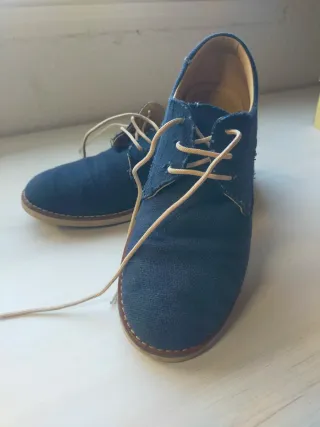 Zapatillas comunión azul marino T36