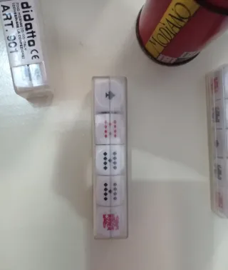 Set 5 Dadi Modiano Poker