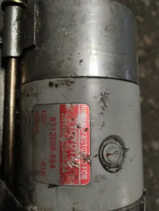 Motor arranque Toyota Supra MK3