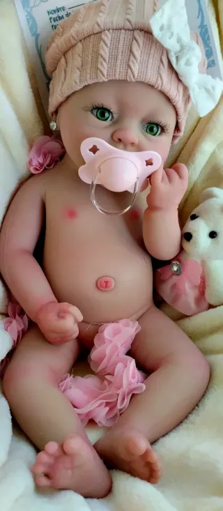 Bebé Reborn Silicona 39cm