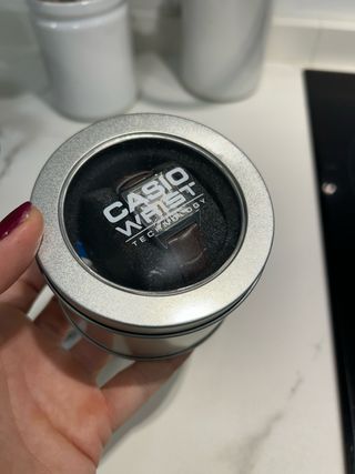 Reloj Casio Vintage Cuadrado Marrón