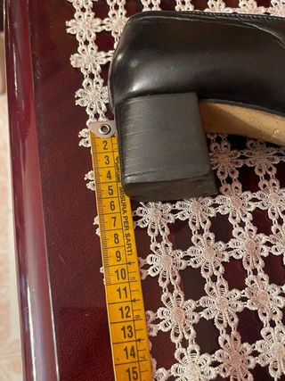 Scarpe Donna Soft tacco basso vera pelle