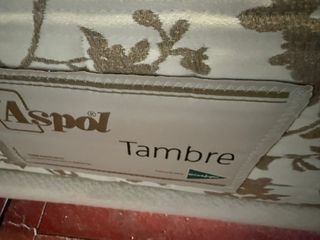 2BASES Y COLCHON ASPOL TAMBRE VISCO 180x190