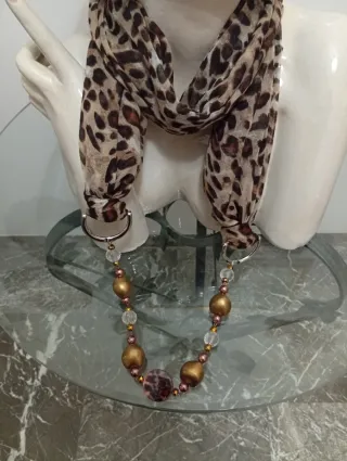 Pashmina gioiello fatta a mano