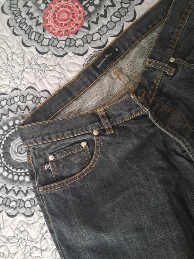 Pedro del Hierro Jeans Ampi Taglia 46