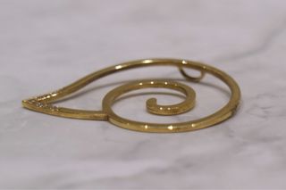 COLGANTE EN ESPIRAL, ORO 18K/5.9g