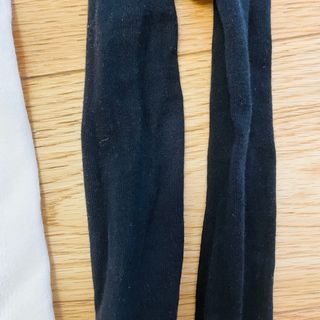 Calzamaglia bimba neonata bianca e nera